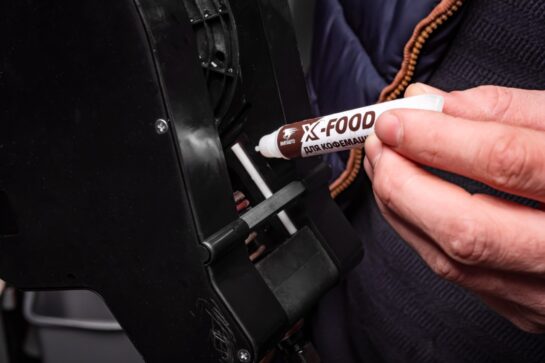 Noticia cafetera: elaboramos una grasa especial para máquinas de café