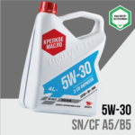 Aceite de motor 5W-30 API SN/CF A5/B5