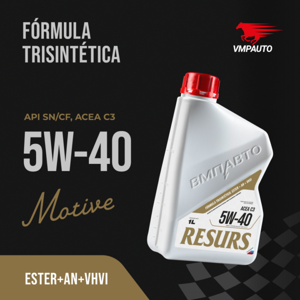 Aceite de motor 5W-40 API SN/CF C3