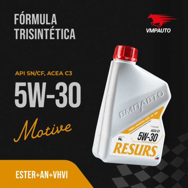 Aceite de motor 5W-30 API SN/CF C3