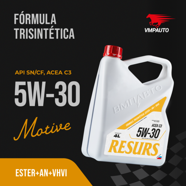 Aceite de motor 5W-30 API SN/CF C3